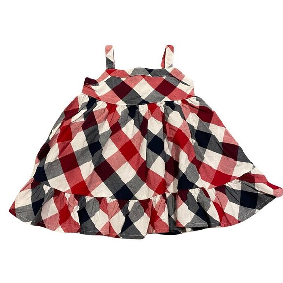 Gymboree 4th of July Checked Sundress - Picture 1 of 2